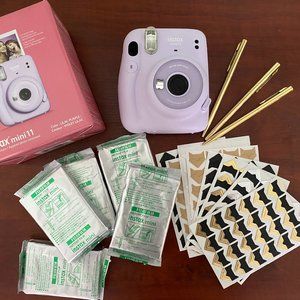 Fujifilm Instax Mini 11 Camera + Film Bundle